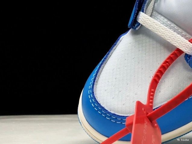 Rep TBK Jordan Powder UNC Blue Off-White AQ0818-148 Air 1 0727